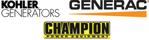 Kohler Generators, Generac, Champion